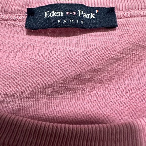 Eden Park Paris Men's Pink Long Sleeve Shirt NWOT size M - Picture 4 of 8